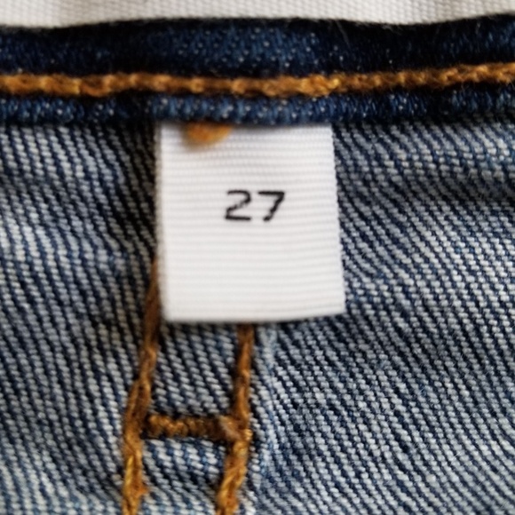 FRAME Women's Tux Stripe Le High‎ Skinny Crop Jeans Size 27 - Picture 10 of 13